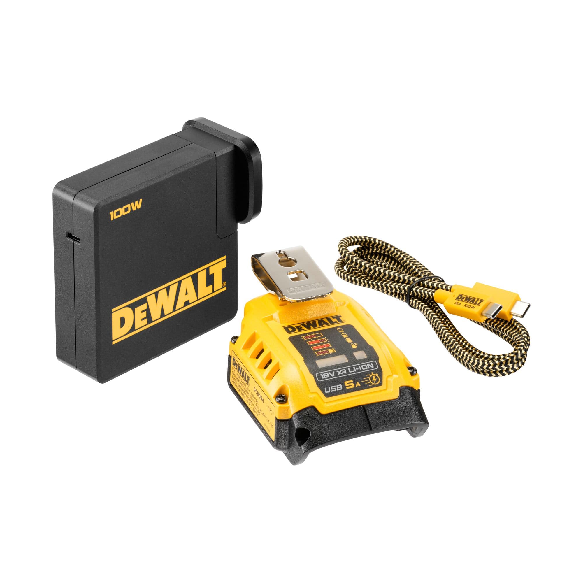 DeWalt acculader DCB094K-QW 18V USB-C