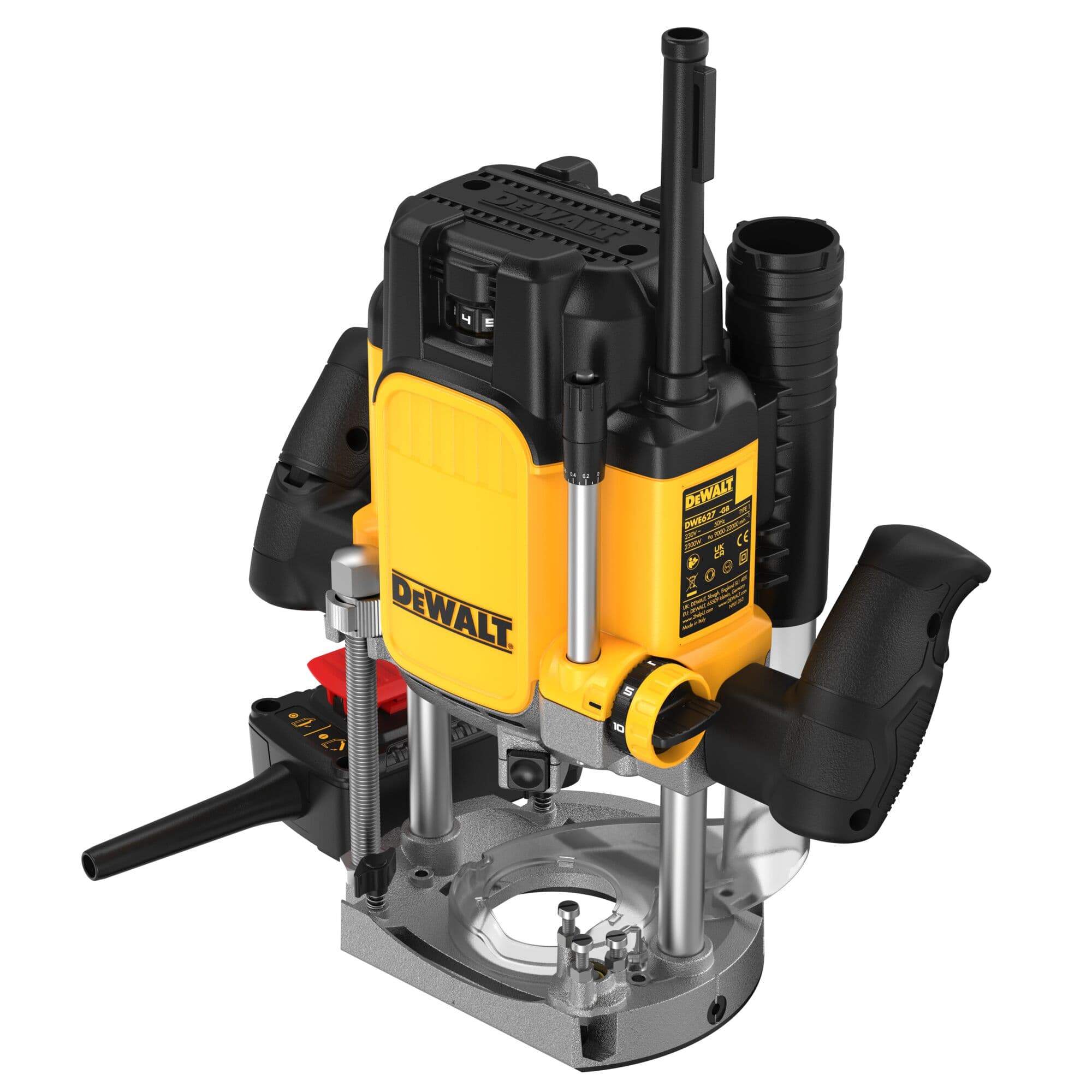 DeWalt bovenfrees DWE627KT-QS 12mm afstandsbediening 230V 2300W