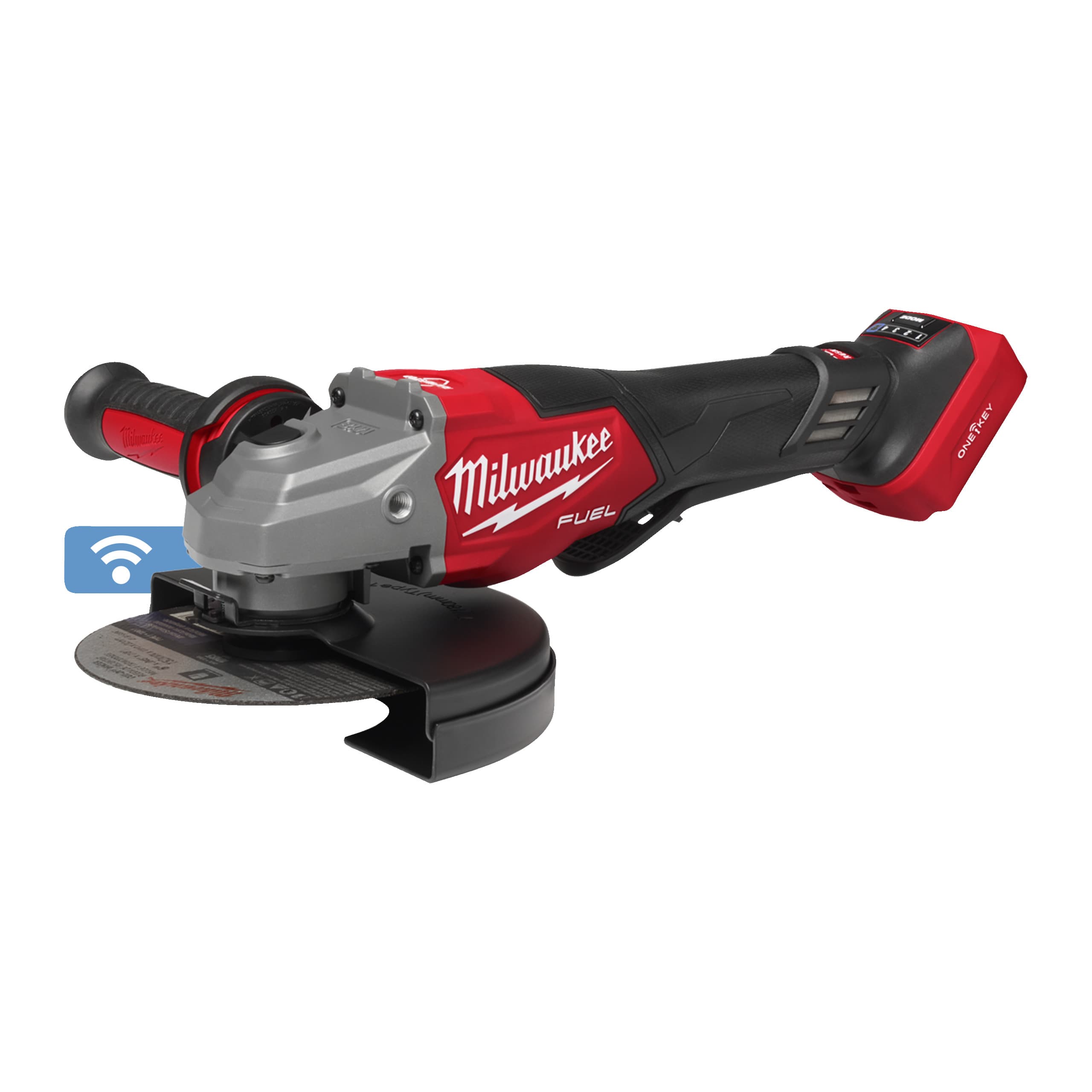 Milwaukee haakse slijper M18 FHSAGO180VXPDB2-0X 180mm high performance variabel rem dodemansschakelaar ONE-KEY koffer