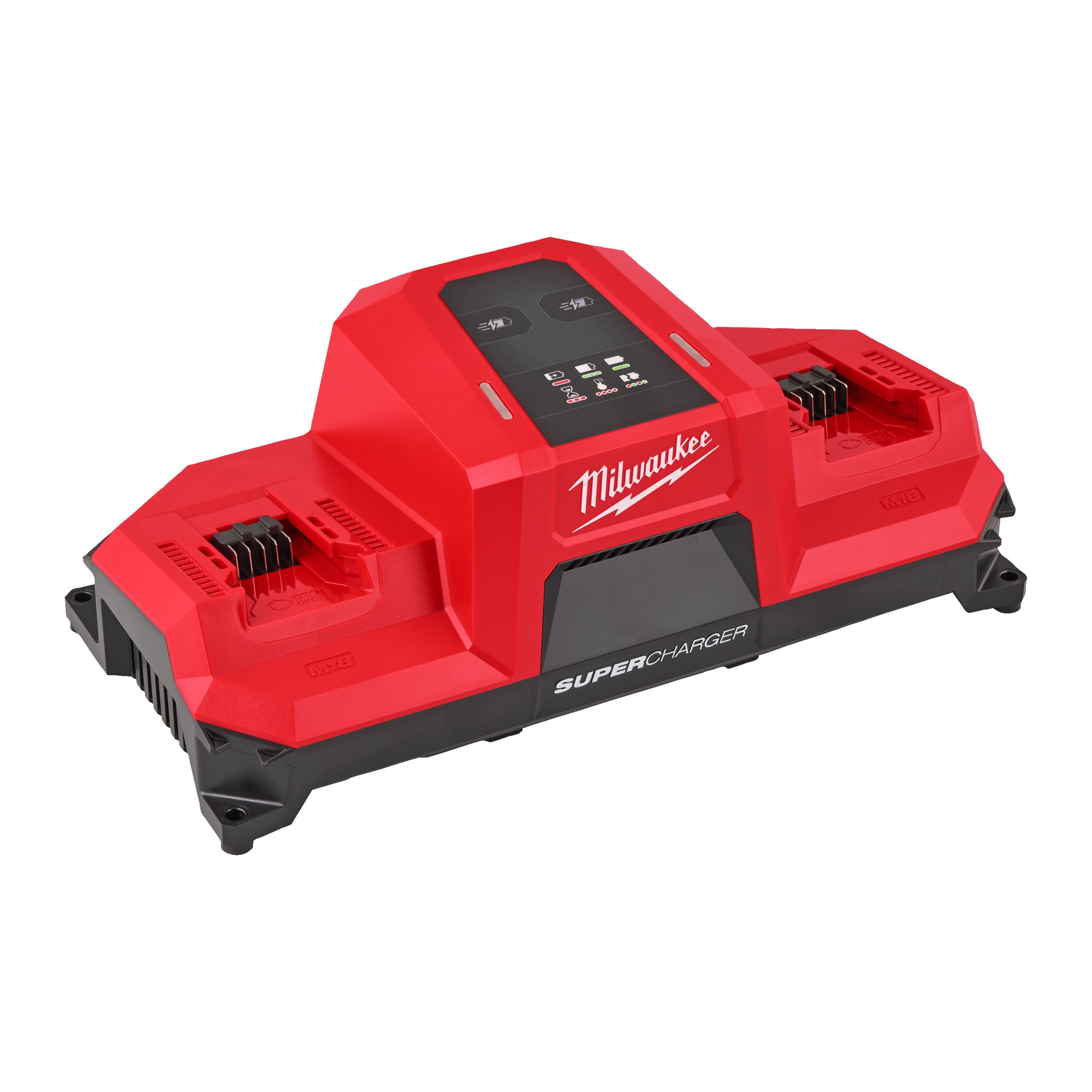 Milwaukee 18V acculader 9A 2-voudig super-lader M18 MDBSC
