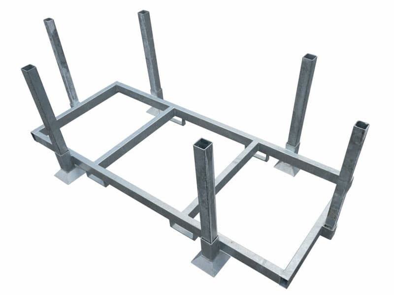 Rijplatenrek voor rijplaten 2 x 0.80 m