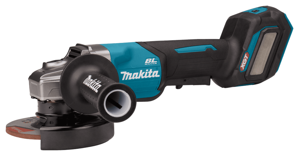 Makita haakse slijper GA032GZ 125mm variabel dodemansschakelaar 40V AWS ready
