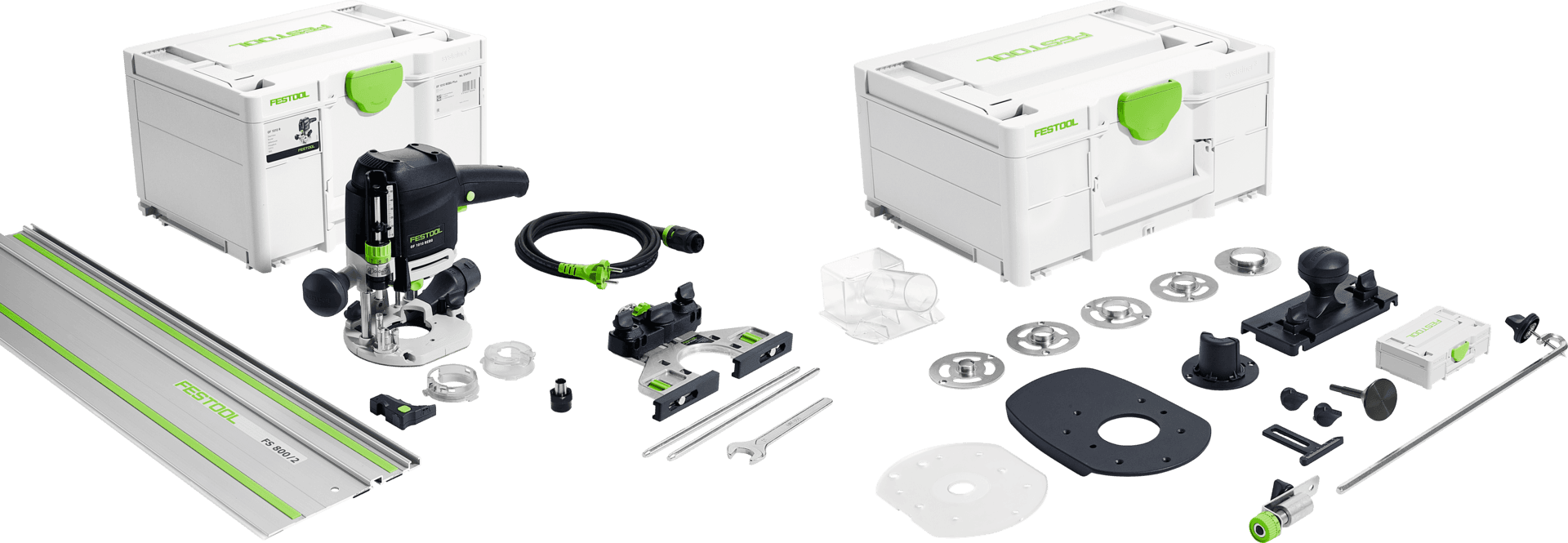 Festool bovenfrees OF 1010 REBQ-FS-Set 6-8mm 230V 1010W