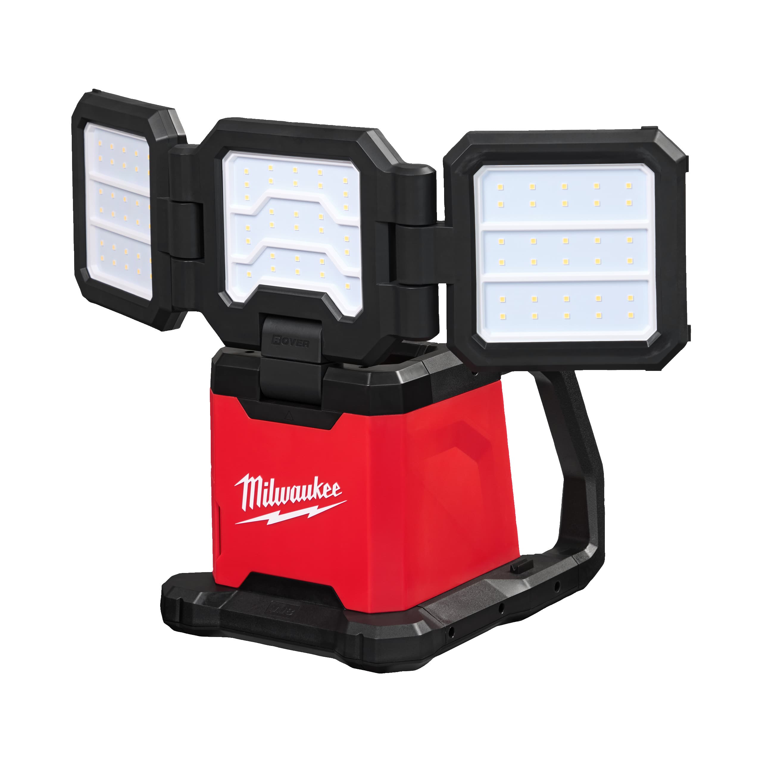 Milwaukee bouwlamp M18 MDTL-0 4500lm drie panelen AC/DC doos
