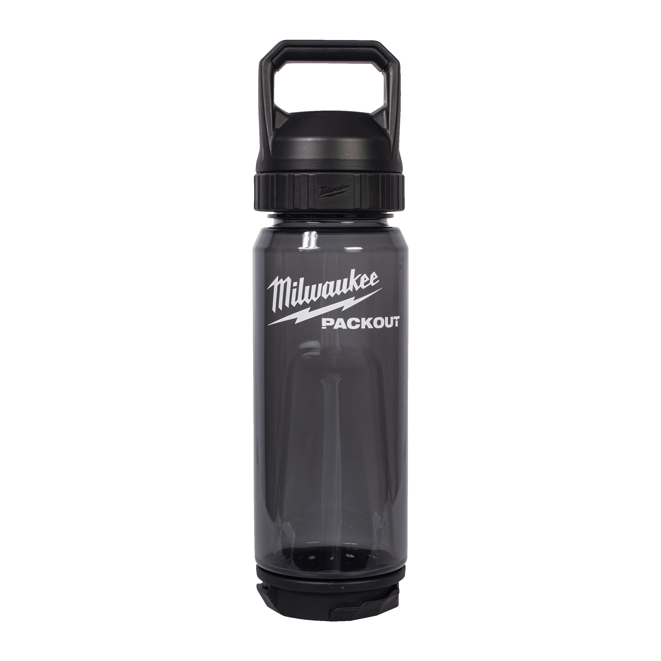 Milwaukee PACKOUT plastic fles 740ml met dop rood