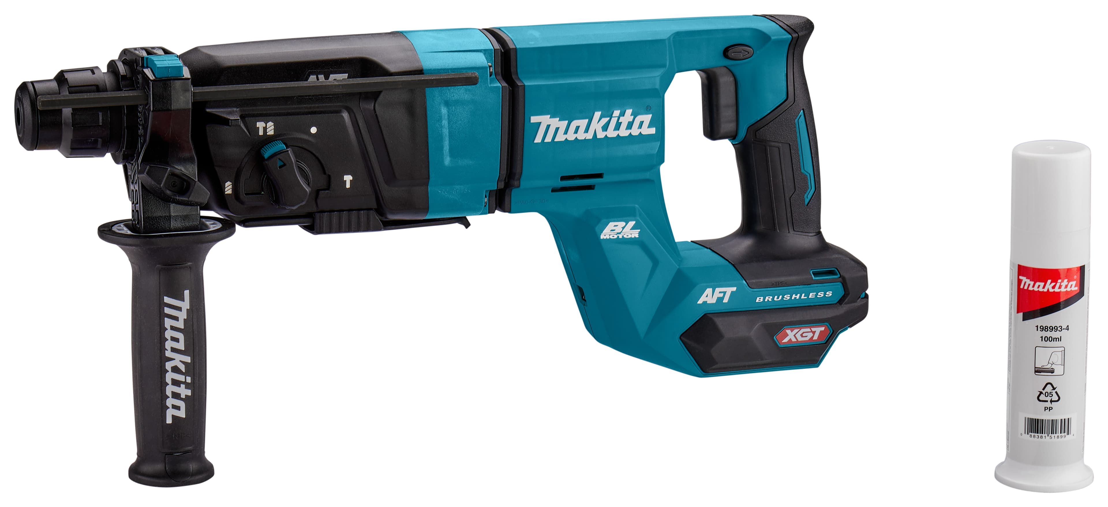 Makita boorhamer HR007GZ SDS-plus 3.0j 28mm beitelstop 40V
