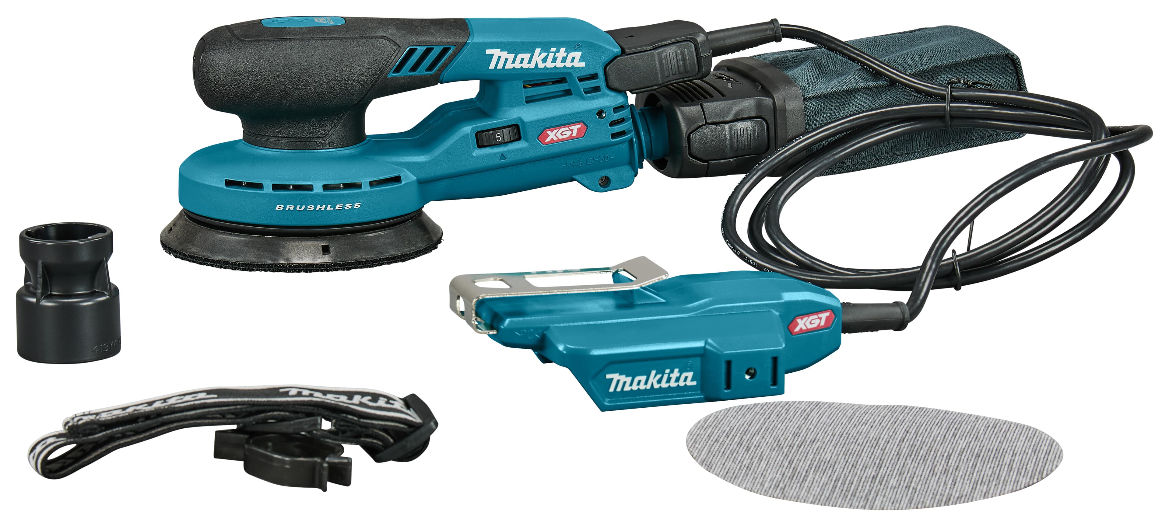 Makita excentrische schuurmachine BO003CGZ 125mm 3mm uitslag 40V