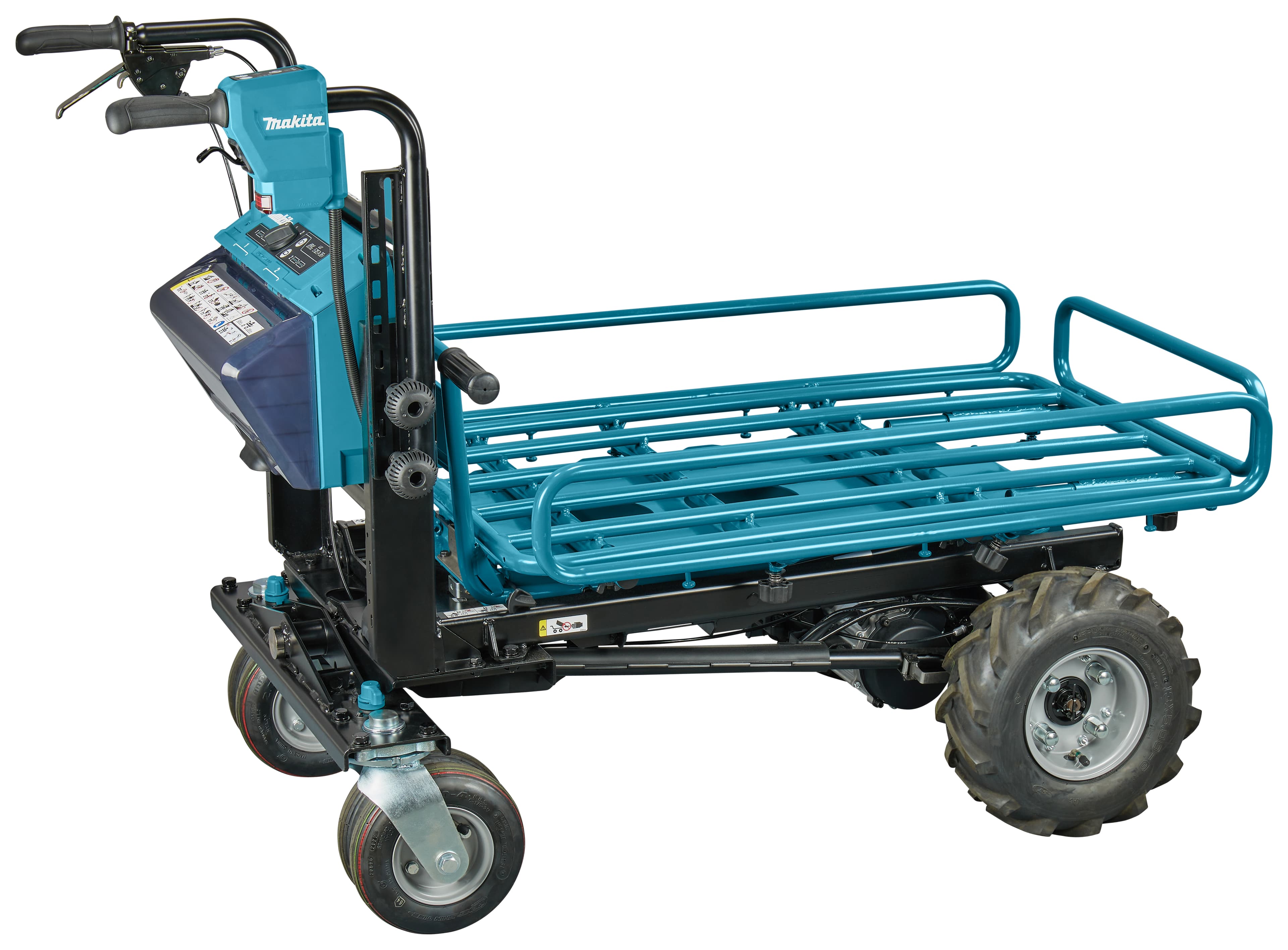 Makita dumper DCU604Z met rek 2x18V krat