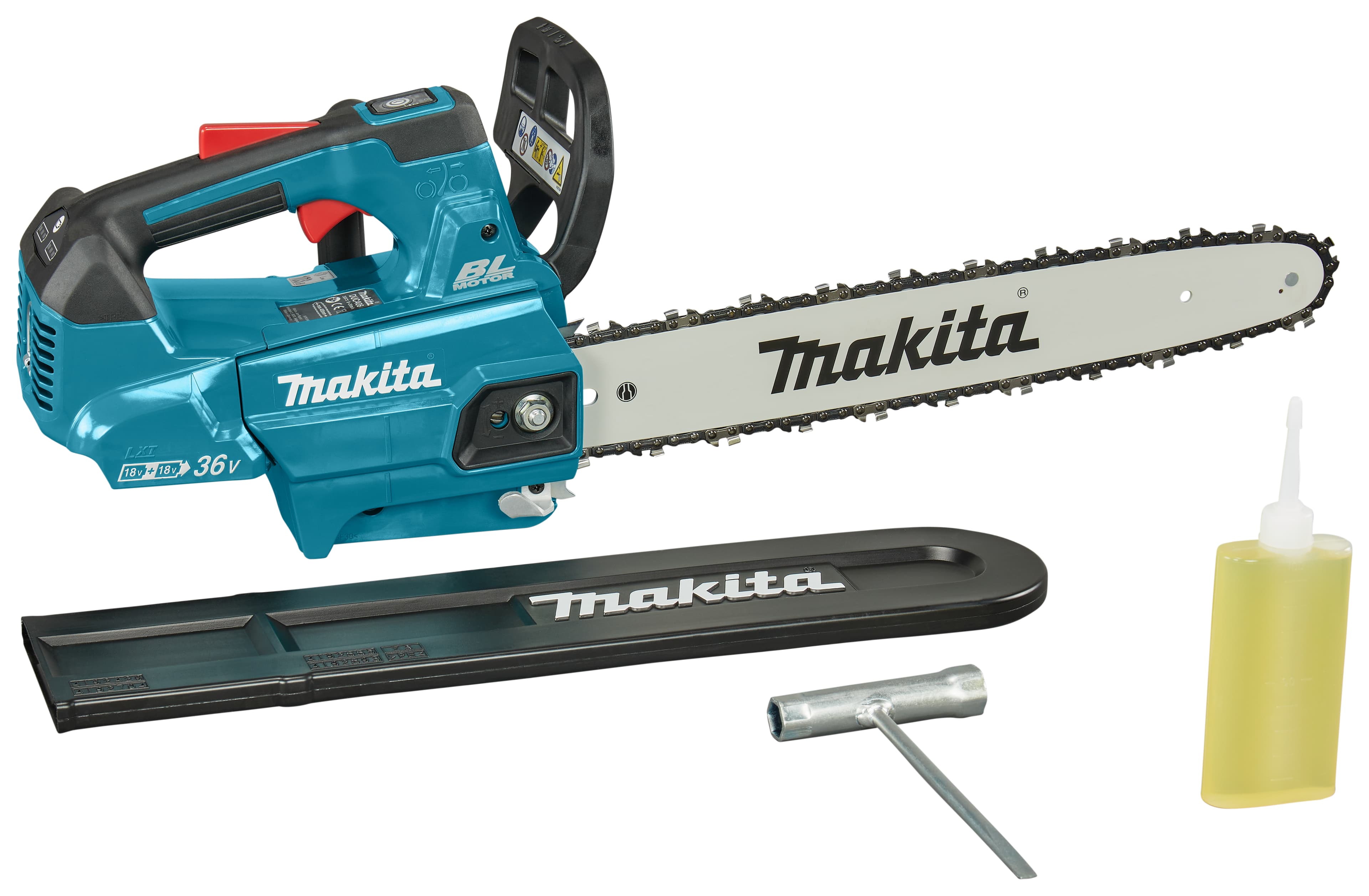 Makita kettingzaag DUC406Z 40cm top handgreep 2x18V