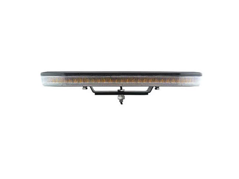 LED-zwaailampbalk amber 417 mm met boutmontage