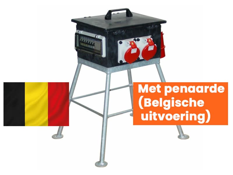 Verdeelkast Compactpower 3 32A + onderstel | BE
