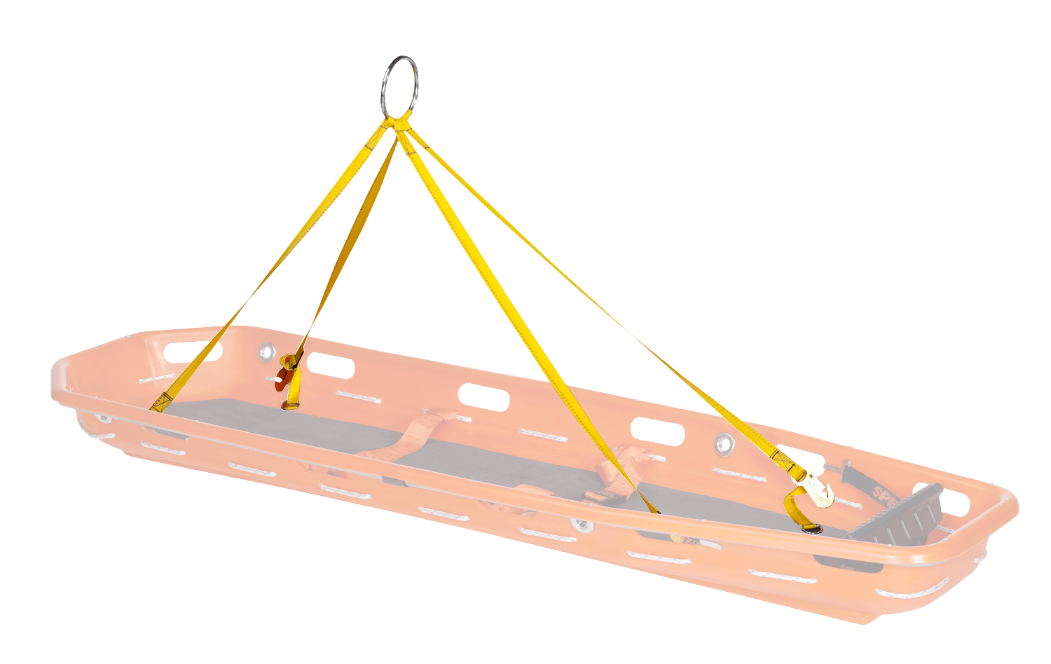 Hijsspin compleet tbv kuipbrancard