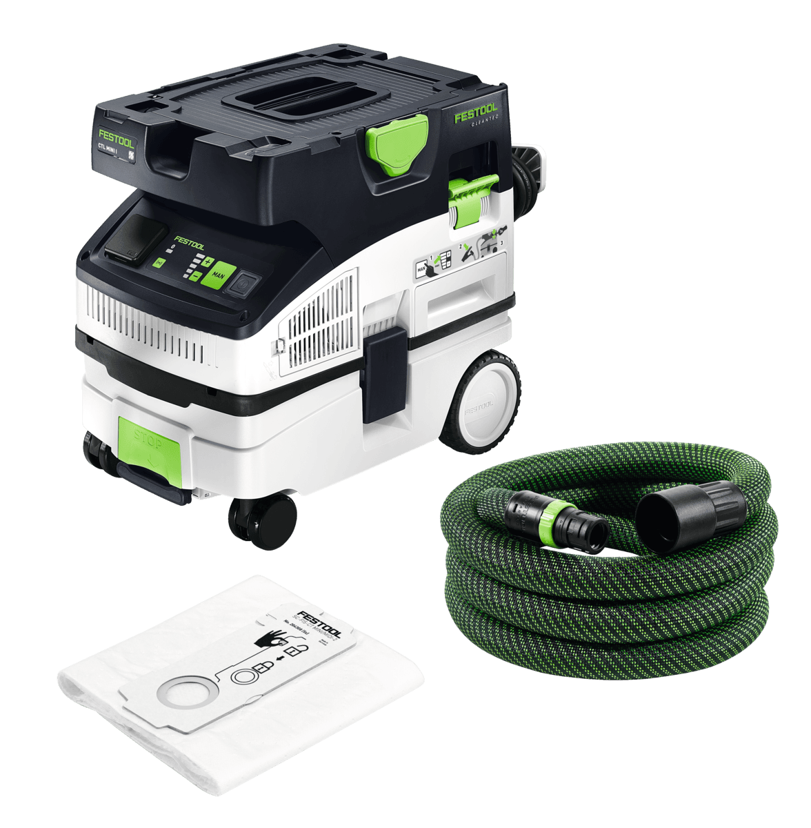 Festool stofzuiger CTL MINI I 10L L-klasse Cleantec 230V 1200W