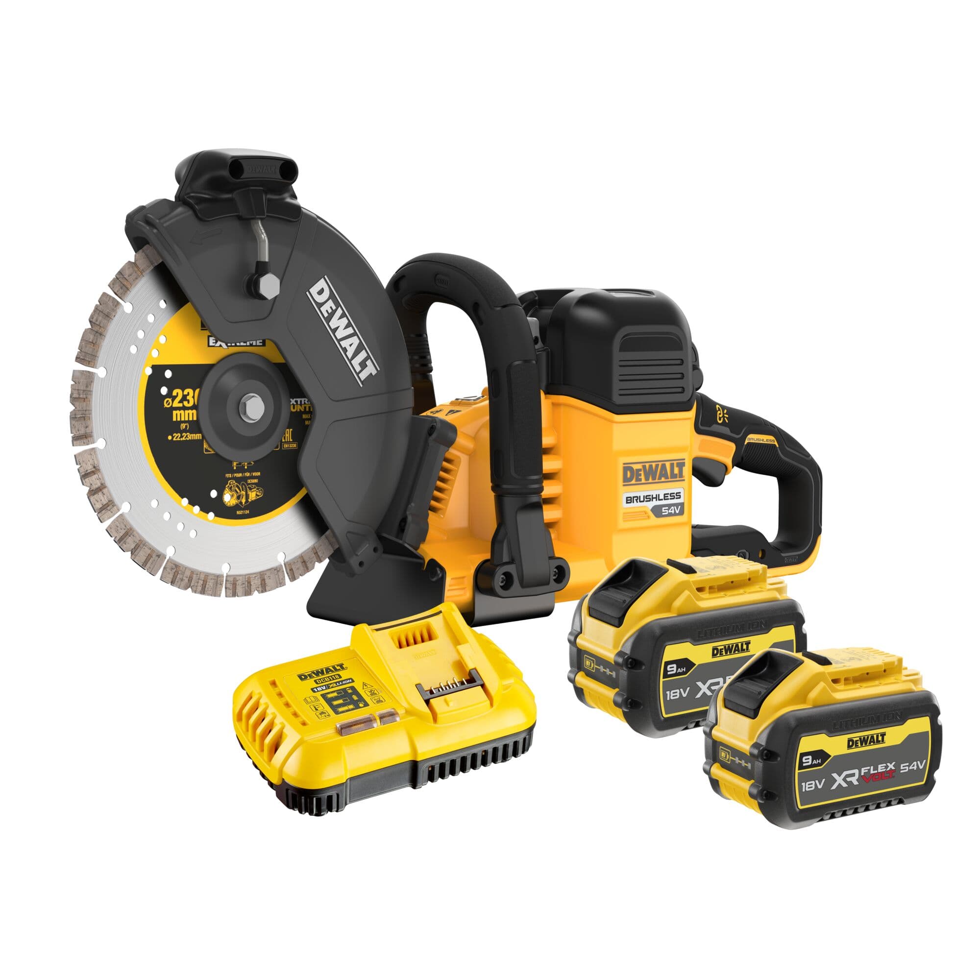 148511_Dewalt_54V_doorslijper_230mm_Flexvolt_wateraansluiting_2x_9_0Ah_DCS691X2_QW_p6