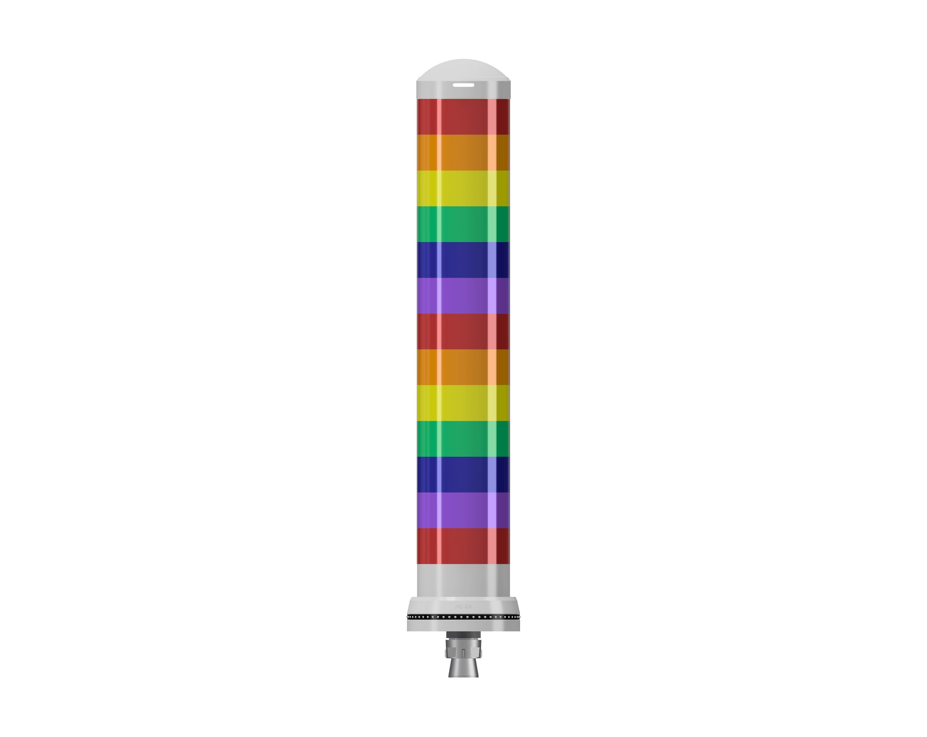 Pole Cone Traffic LS 800 × ø 130 mm – Regenboog