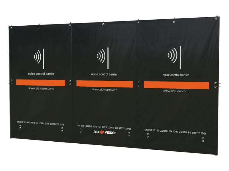 Bouwhekdoek Noise Control Barrier 2.0 | AIC Visser