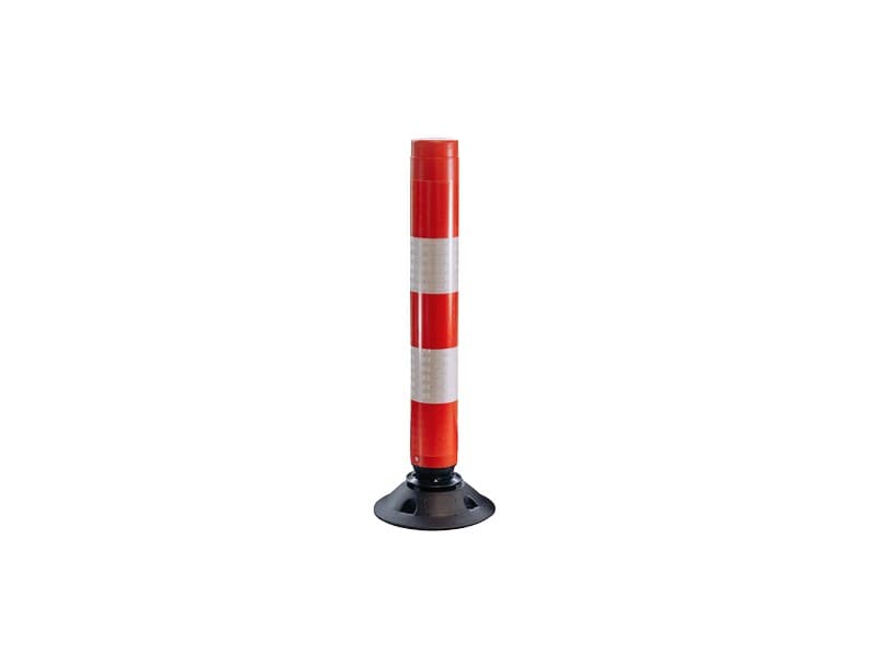 FlexPaal 75 cm × ø 100 mm – Rood/Wit
