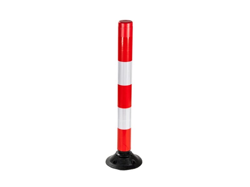FlexPaal 100 cm × ø 100 mm – Rood/Wit