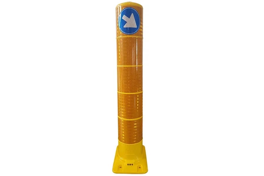 BB22 flexpost verkeerszuil geel