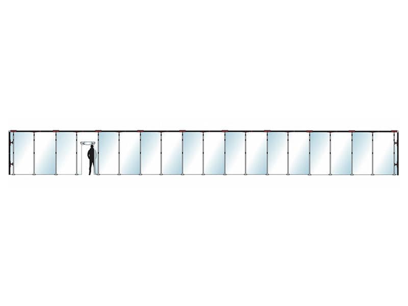 Stofscherm Zipwall Screen 19 Plus