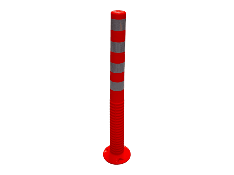 Flexibele paal 100 cm - ø 80 oranje