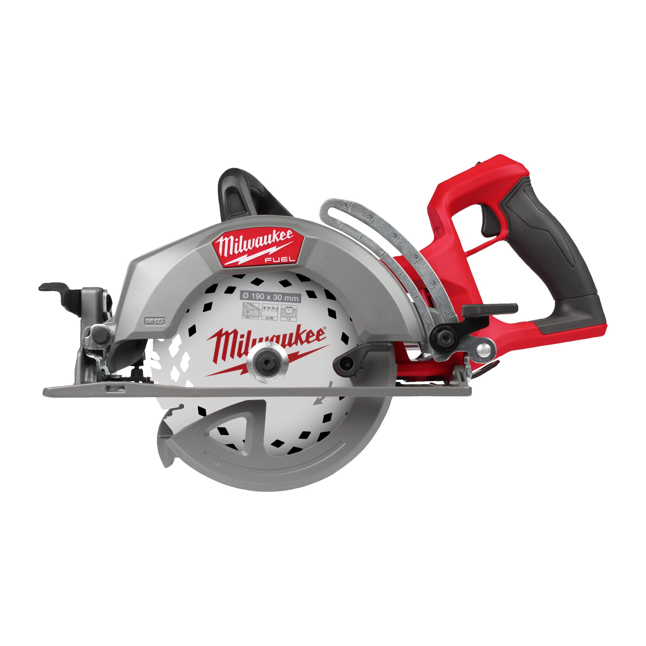 Milwaukee cirkelzaag M18 FCSRH662-0 190mm achterhandgreep FUEL doos