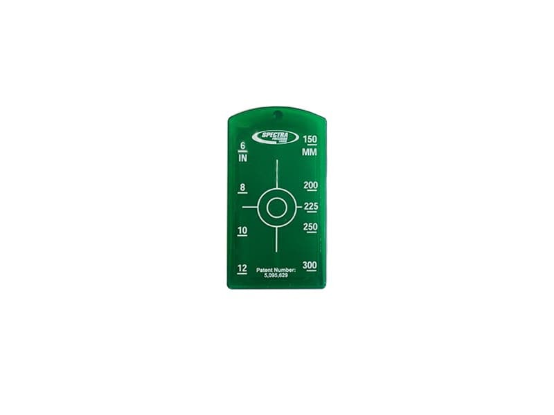 Doelplaatje t.b.v. Spectra DG613G rioollaser