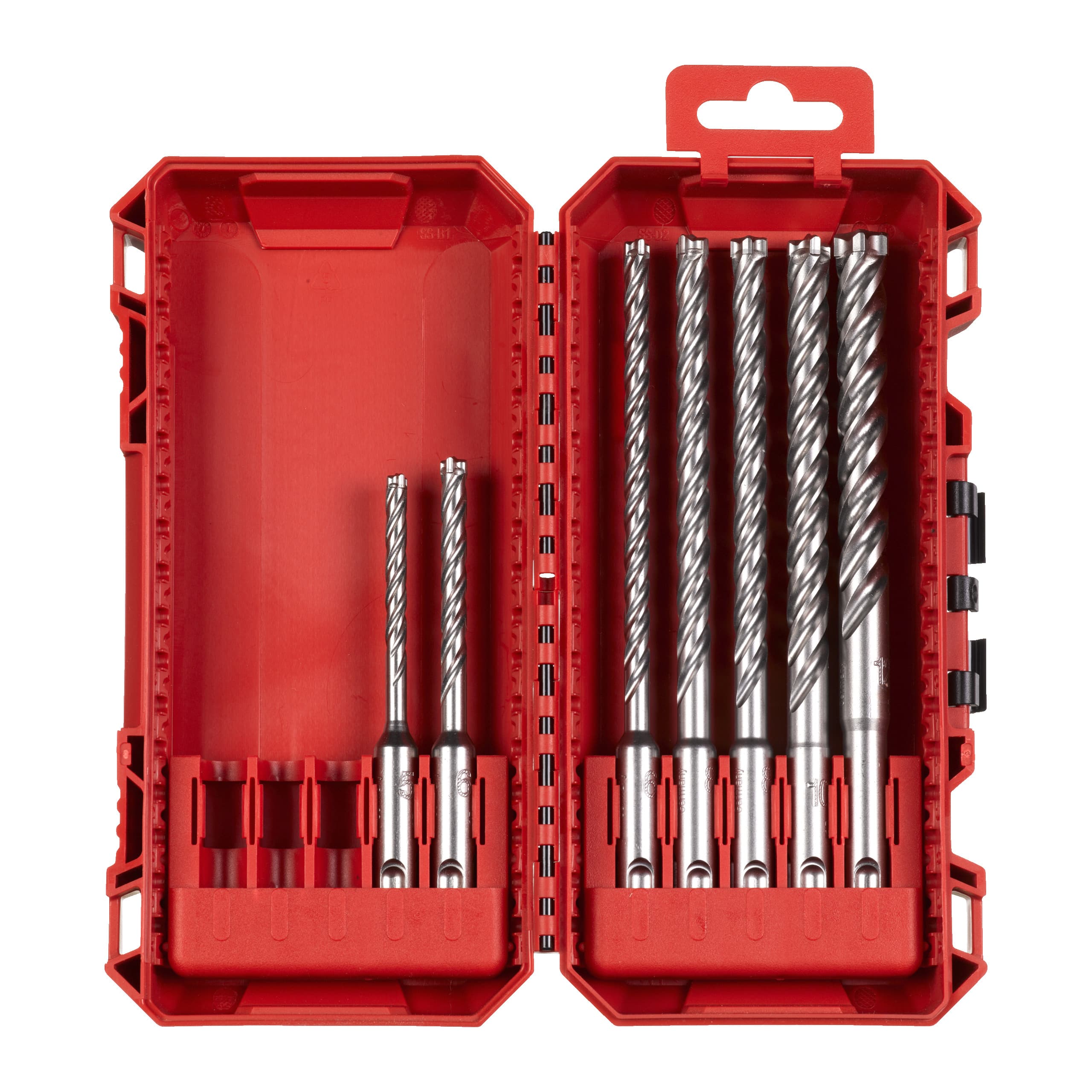 Milwaukee SDS-plus borenset MX4 Packout ready 7dlg