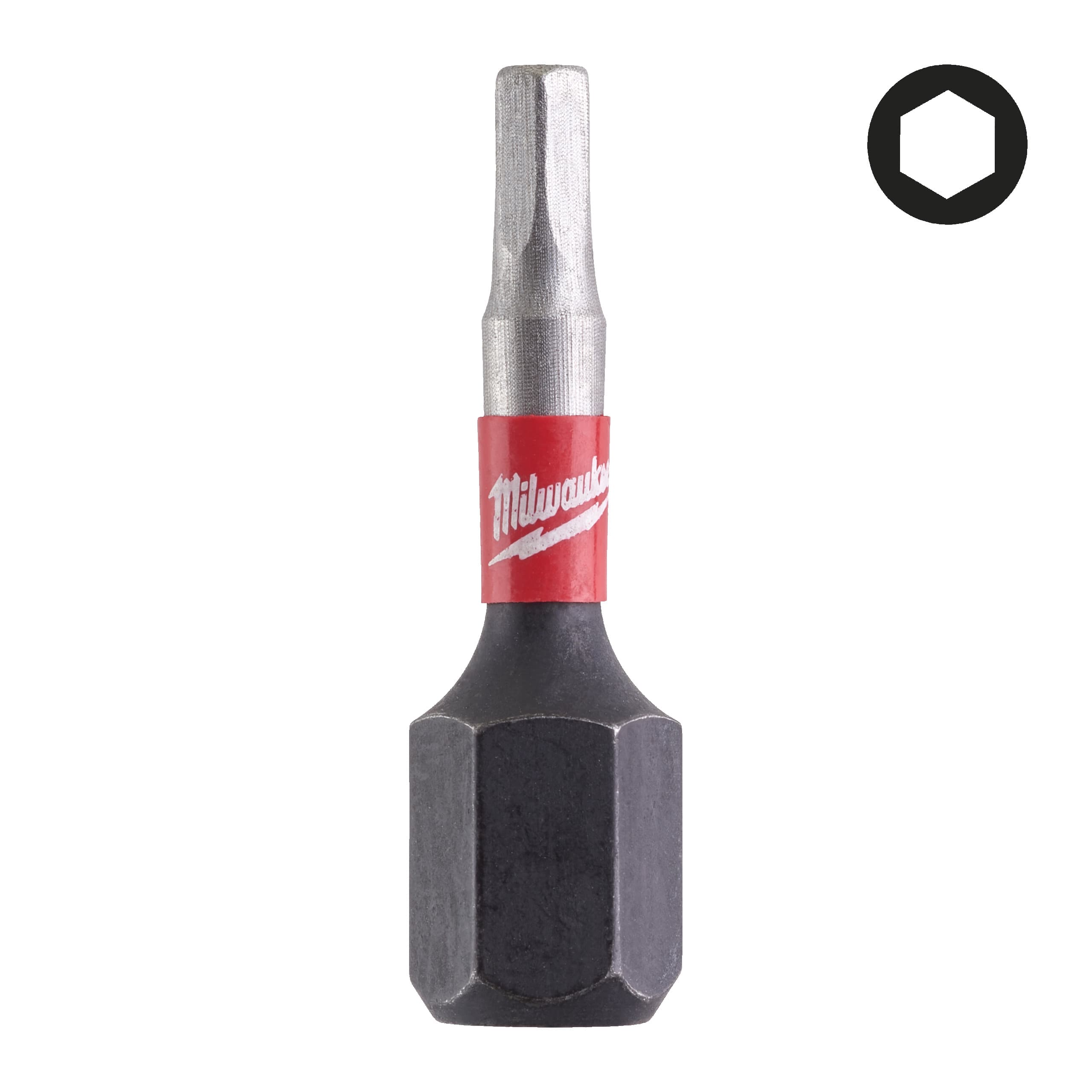 Milwaukee Schroefbit SHOCKWAVE Hex 6 25mm (3 stuks)