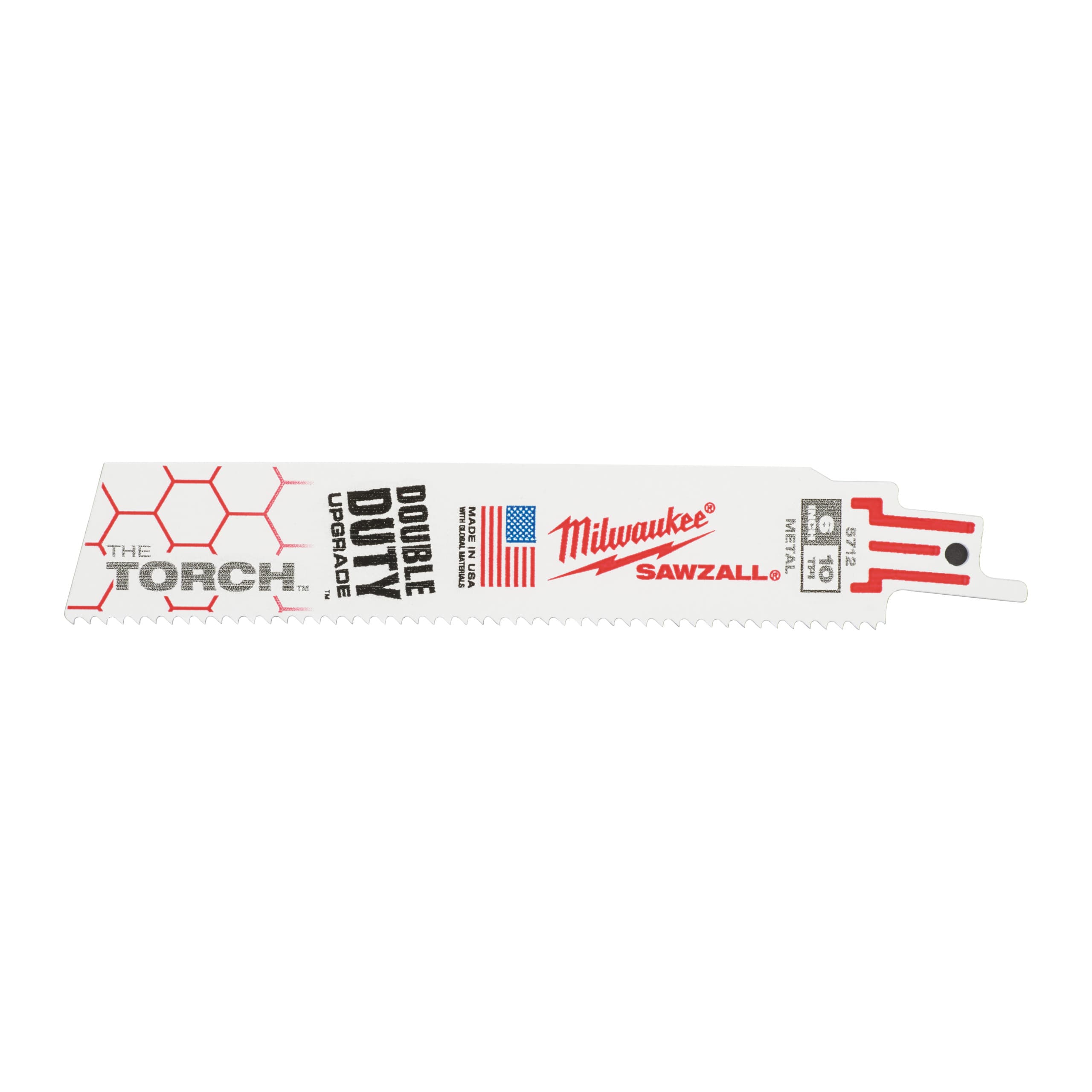 Milwaukee Reciprozaagblad Sawzall metaal Torch 150mm 10-Tpi (5 stuks)