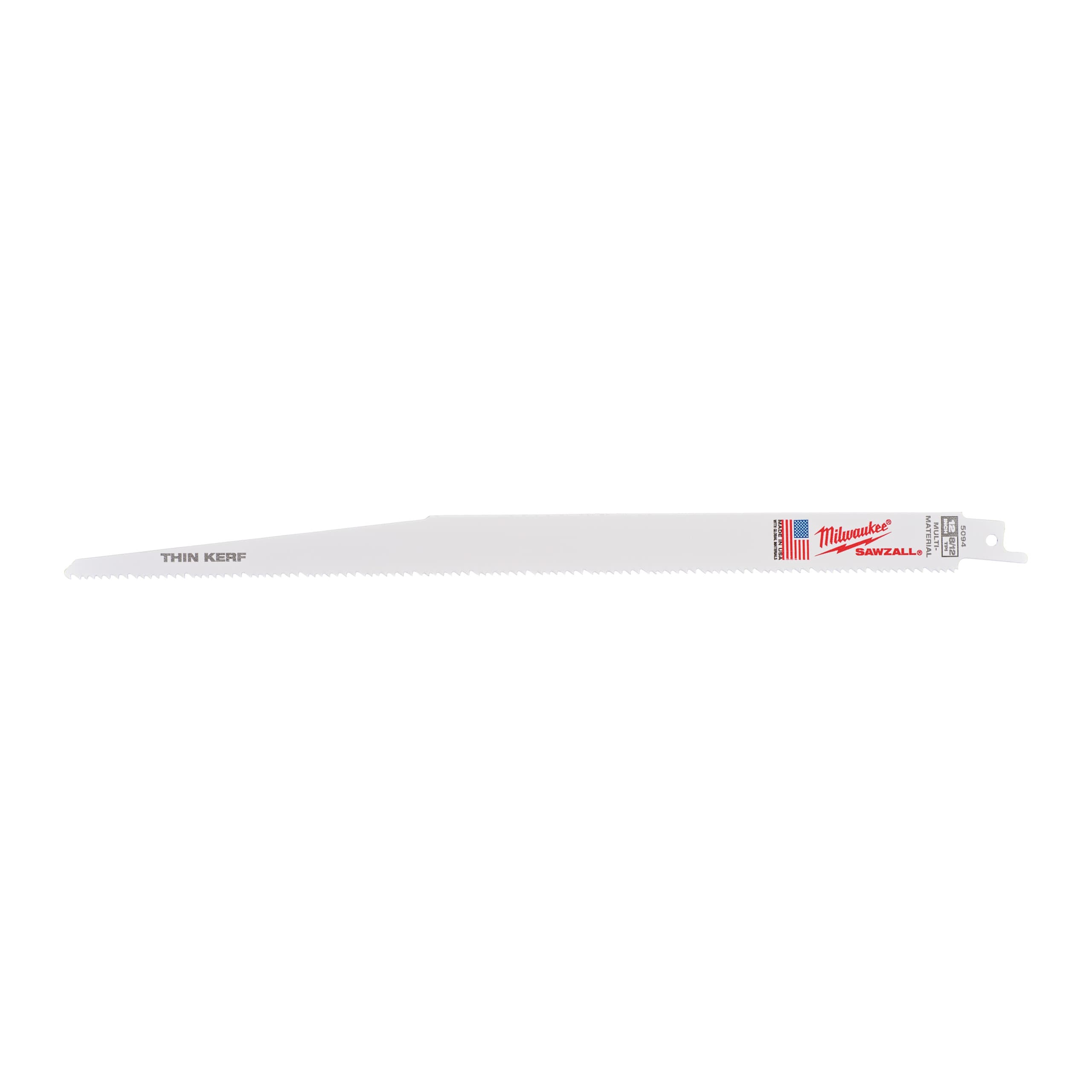 Milwaukee Reciprozaagblad Sawzall multi material 300mm 8/12-Tpi (5 stuks)