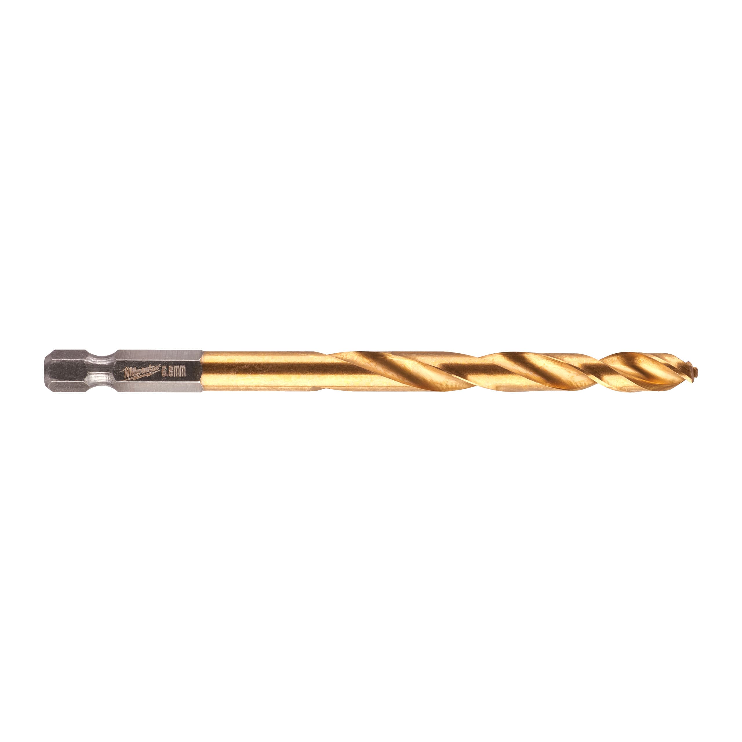 Milwaukee Metaalboor HSS-G Tin Red Hex SHOCKWAVE (2 stuks)