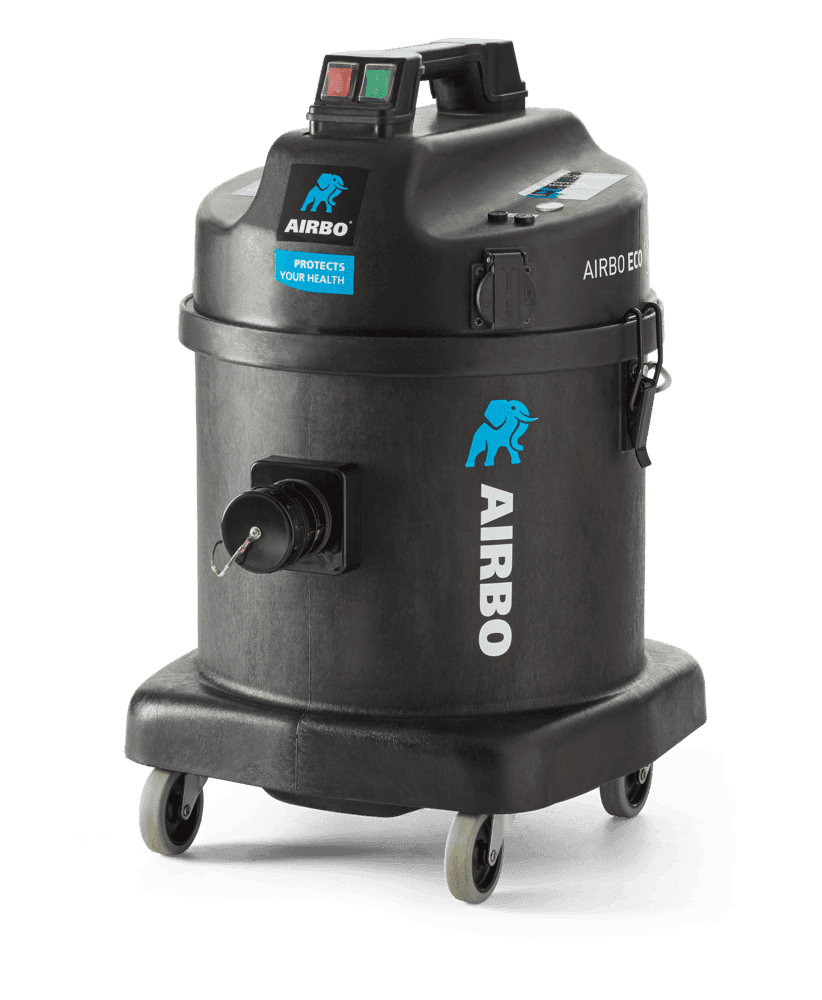 AIRBO Bouwstofzuiger NED570-A 23L 2-motoren met stopcontact kit BS30