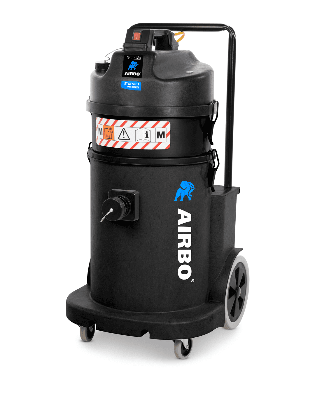 AIRBO Bouwstofzuiger MED900-A 40L 2-motoren met stopcontact M-klasse kit BS30