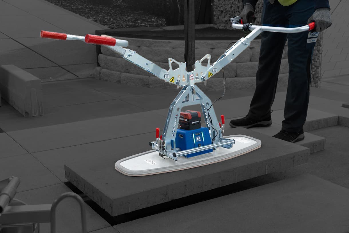 Tegeltiller Probst vacuüm Speedy op accu