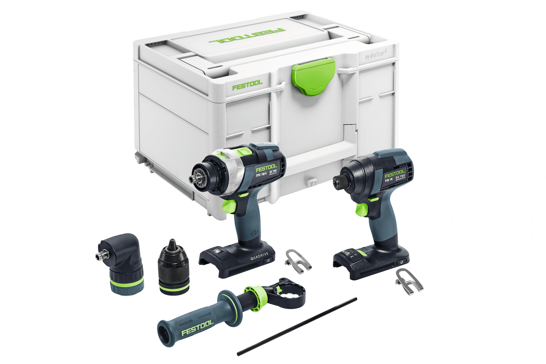 Festool combiset TID 18 Basic-Set TPC 18 2-kit 18V