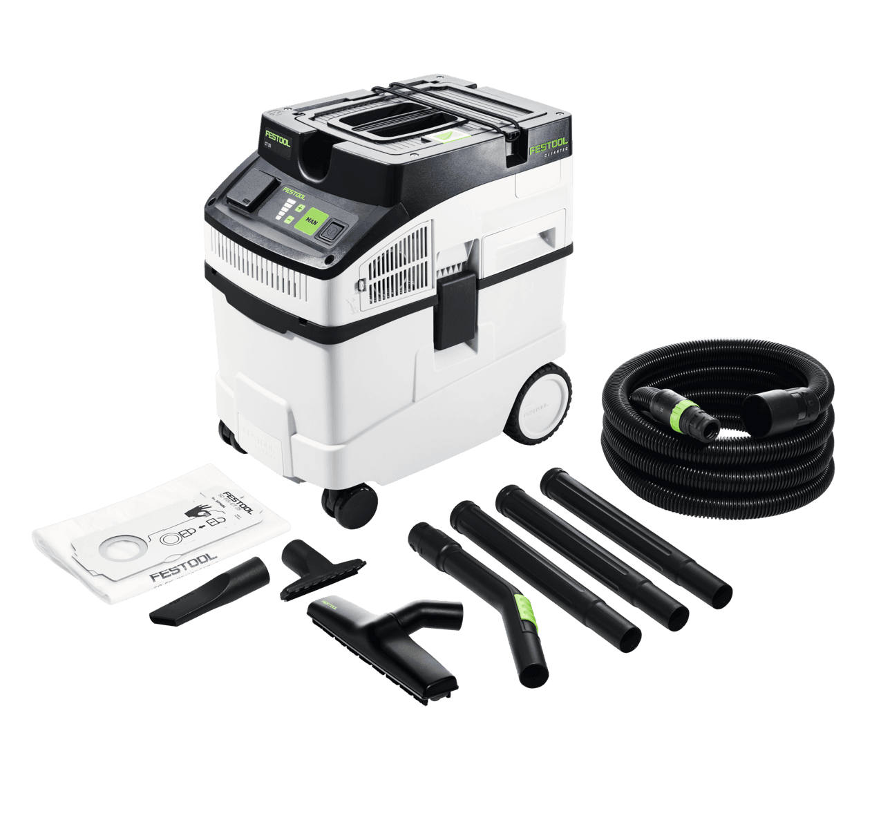 Festool stofzuiger CT 25-Set 25L Cleantec 230V 1200W