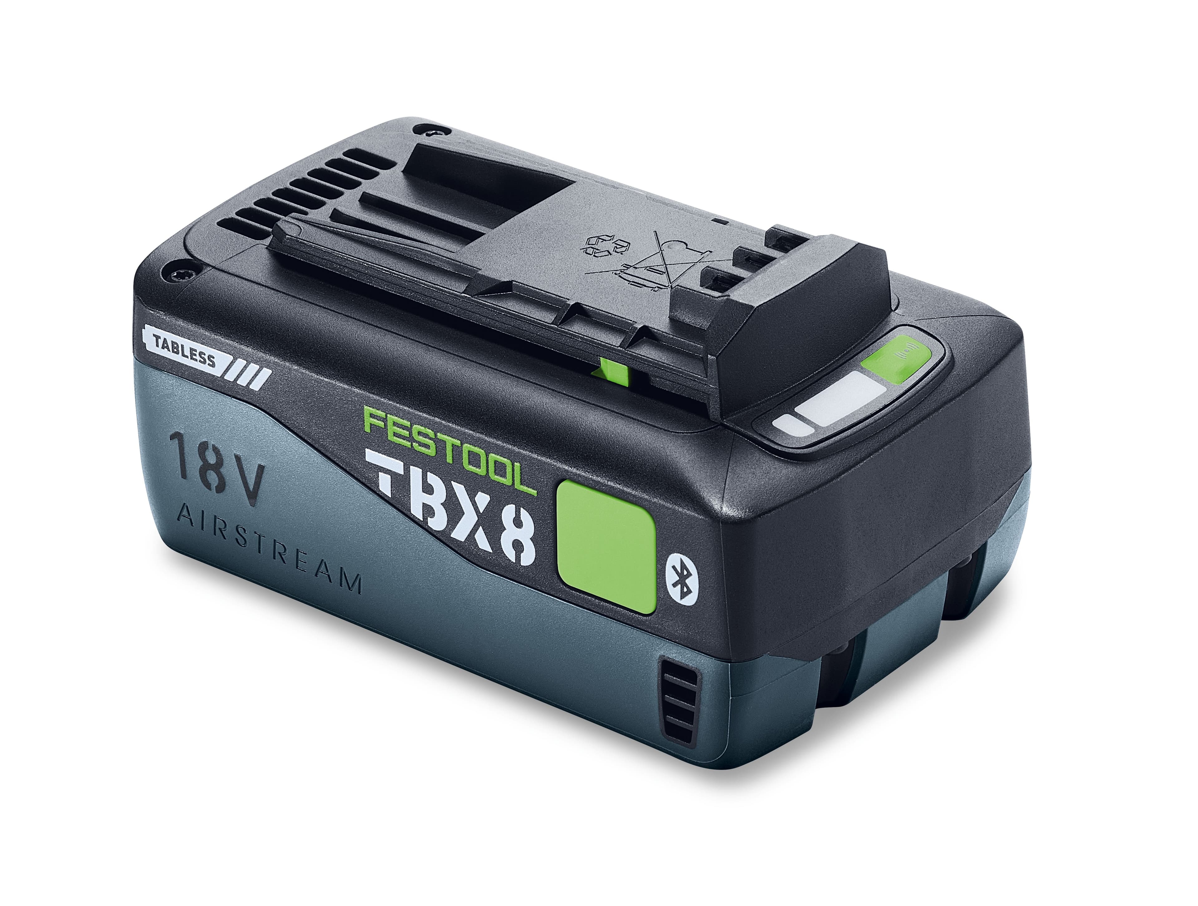 Festool accu BP 18 TBX 8 ASI 8.0Ah 18V Tabless
