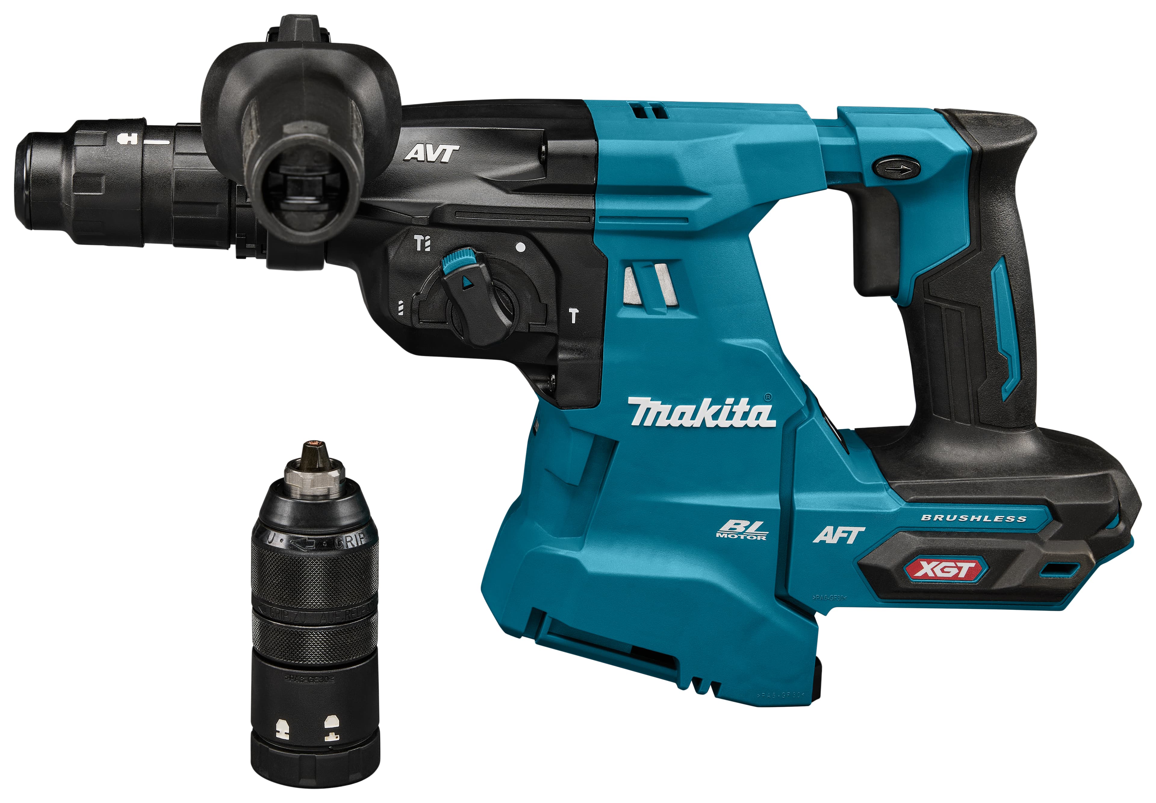 Makita boorhamer HR012GZ SDS-plus 3.3j 28mm beitelstop 40V