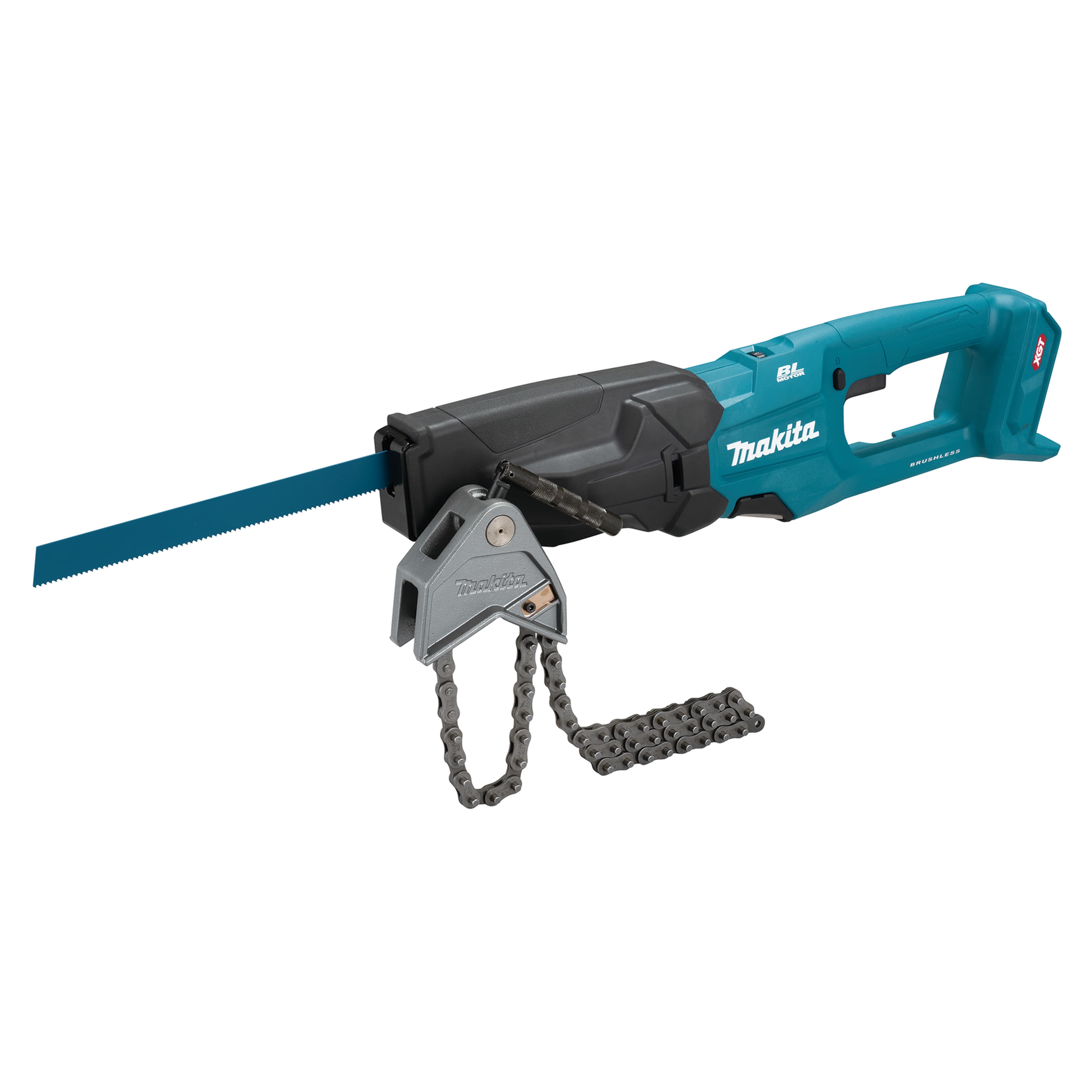 Makita reciprozaag JR003GZ tbv buizen kettingklem 40V