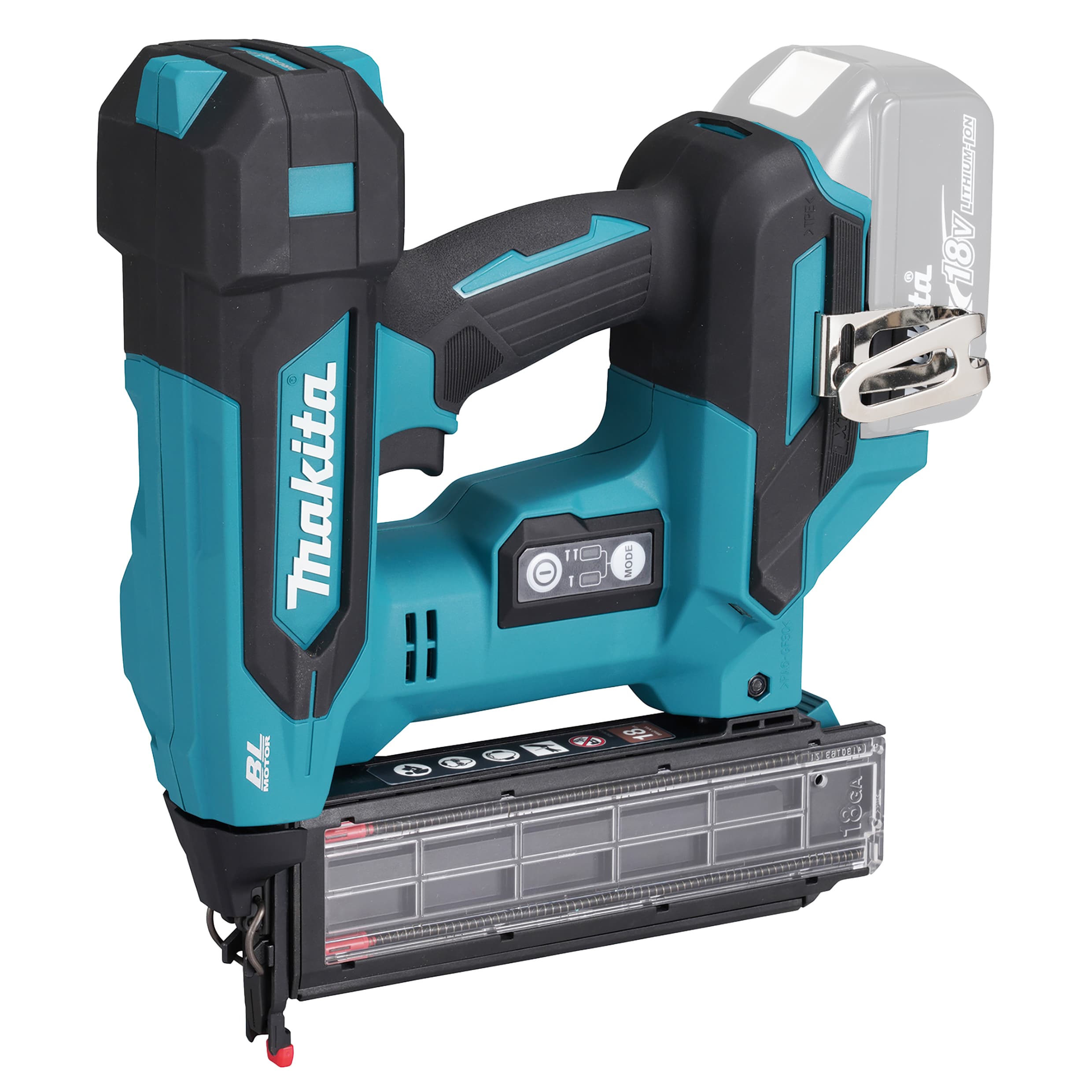 Makita afwerktacker DBN501ZJ 18Ga minibrad ø1.2 18V Mbox