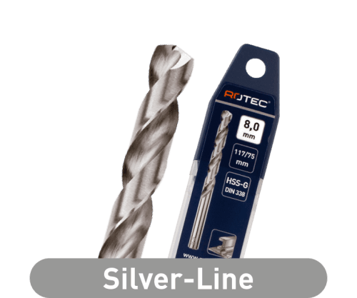 Rotec Metaalboor HSS-G Silver-line