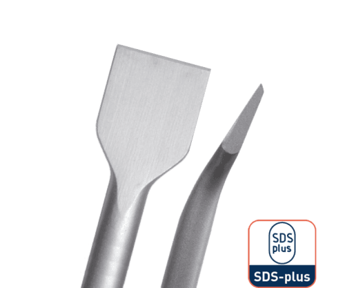 Rotec Spadebeitel gebogen SDS-plus