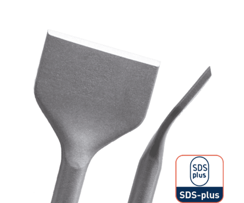 Rotec Spadebeitel gebogen SDS-plus