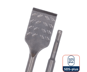 Rotec Tegelbeitel gebogen SDS-plus V-Breaker