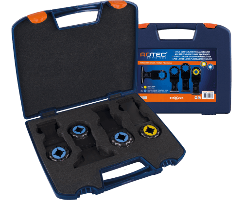 Rotec multitool Starlock bladenset Hout/Metaal 4dlg