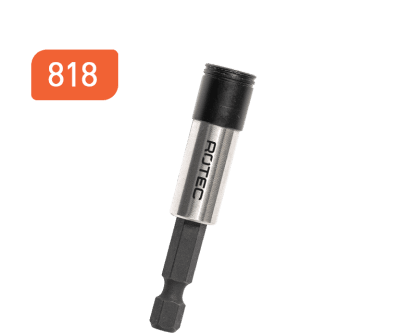 Rotec Bithouder 1/4 Hex magnetisch snelspan SLIM 61mm