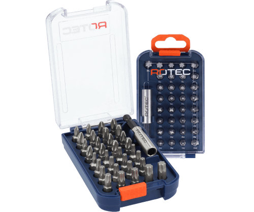 Rotec Schroefbitset BASIC Bithouder bits PH-PZ-T 34dlg