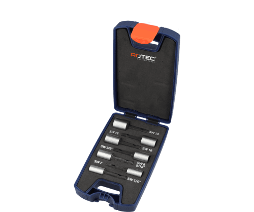 Rotec Dopsleutel magnetisch 1/4 Hex IMPACT 1/4-13 mm 7dlg