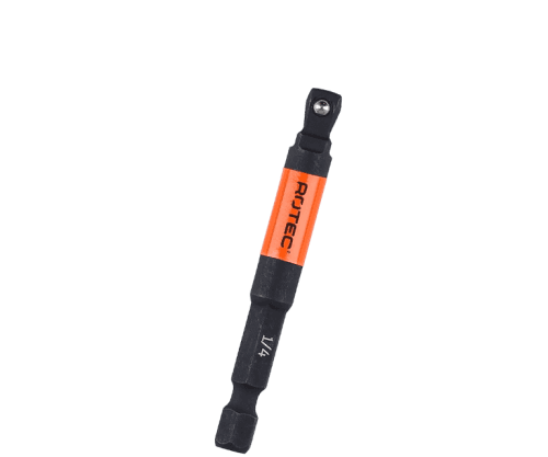 Rotec Verloop impact 1/4 Hex > 1/4 kogelkop 65mm